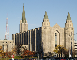 Pavillon Casault de l'Université Laval à Québec (ancien Grand Séminaire ouvert en 1959 dont Ernest Cormier fut l'architecte)