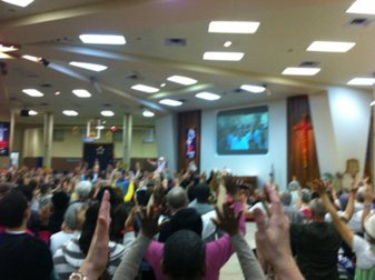 XIe Congrès national francophone à Notre-Dame du Cap (Trois-Rivières) du 6 au 9 juin 2013  ( Crédits photo : H. Giguère)