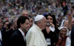 Rencontre du pape François avec le Renouveau charismatique au Stadio Olimpico de Rome