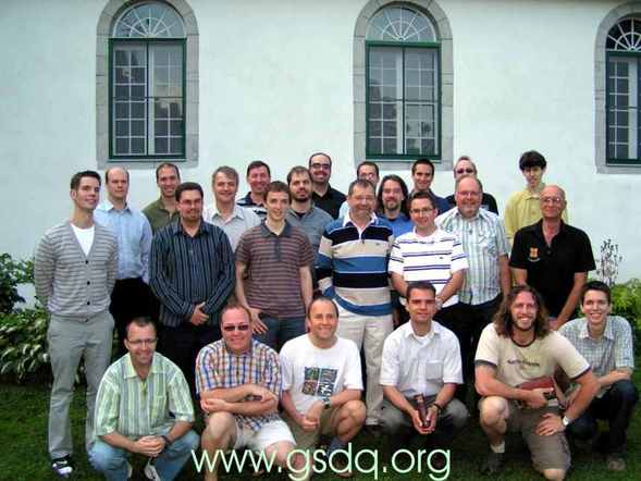 Les séminaristes du Grand Séminaire de Québec pour l'année 2008-2009