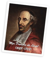 Portrait de François de Laval par frère Luc