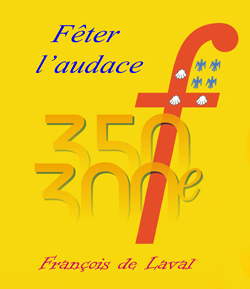 Logo des fêtes de François de Laval 2008
