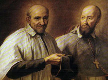 François de Sales et son ami Vincent de Paul François de Sales et son ami Vincent de Paul
