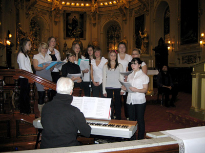 Le Choeur de Vianney (Photo de Gérard Blais)