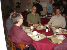 Un moment de pause lors d'un ressourcement au Grand Séminaire de Québec