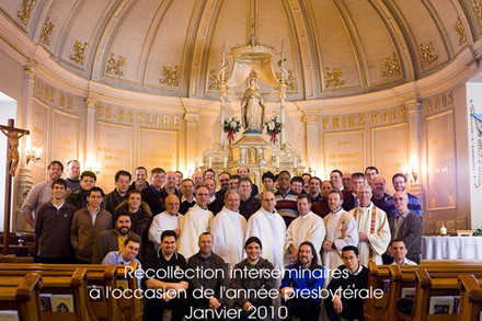 Session des séminaristes du Québec à l'occasion de l`Année sacerdotale Session des séminaristes du Québec à l'occasion de l`Année sacerdotale