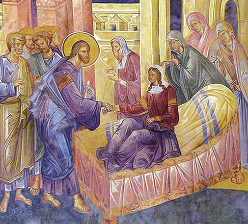 Jésus et la fille de Jaïre (Crédits photo : Apostolia) Jésus et la fille de Jaïre (Crédits photo : Apostolia)