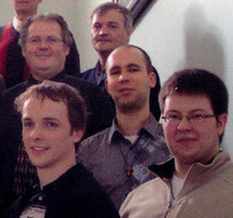 Quelques-uns des séminaristes du Grand Séminaire de Québec en 2010-2011: Alexis L`Heureux,  Guillaume Rodrique,  Jonathan Sonier,  Mario Desrosiers et Jean-François Pelletier Quelques-uns des séminaristes du Grand Séminaire de Québec en 2010-2011: Alexis L`Heureux,  Guillaume Rodrique,  Jonathan Sonier,  Mario Desrosiers et Jean-François Pelletier