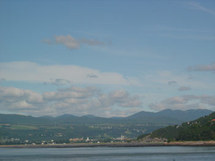 Vue de Baie Saint-Paul aux limites de la Seigneurie de Beaupré