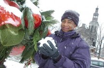 Photo l`abbé Cyriaque Somé par le journal Le Soleil