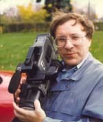Photo de l'abbé René Tessier au travail. Photo de l'abbé René Tessier au travail.