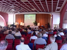 Une partie des 340 personnes rassemblée pour le lancement de l`année pastorale diocésaine 2011 à Québec (Photo H. Giguère)