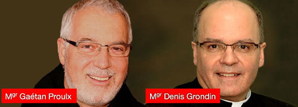 Nomination de deux nouveaux évêques auxiliaires à Québec: le père Gaétan Proulx o.s.m. et l'Abbé Denis Grondin Nomination de deux nouveaux évêques auxiliaires à Québec: le père Gaétan Proulx o.s.m. et l'Abbé Denis Grondin