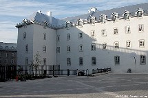 Vue de la Cour du Vieux-Séminaire à Québec