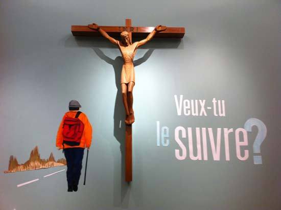 Visuel pour le Carême 2013 à la chapelle du Pavillon Jean-Olivier-Briand du Séminaire de Québec