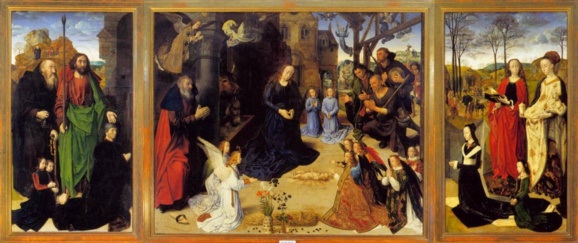 Adoration des mages par Hugo Van der Goes (1440-1482)