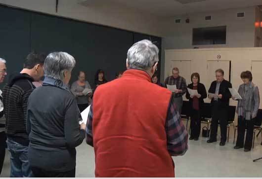 Le groupe du Renouveau charismatique de St-Georges (Beauce) né en 1973 et toujours actif dont les bergers sont Charles Roberge et Diane Paquet.