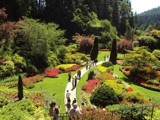 Butchart's Gardens à Victoria B.C. Canada (Photo H. Giguère)