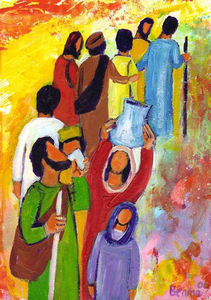 (Crédits photo : Bernadette Lopez, alias Berna dans Évangile et peinture) (Crédits photo : Bernadette Lopez, alias Berna dans Évangile et peinture)