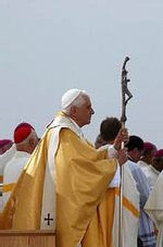Le pape Benoît XVI au Brésil
