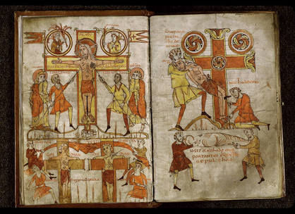 Bible du Val-de-Loire, fin 9e-début 10e siècle  s. Angers, ms 24, folios 7v-8r Bible du Val-de-Loire, fin 9e-début 10e siècle  s. Angers, ms 24, folios 7v-8r
