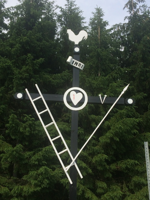 Croix de chemin à Sainte-Clotilde-de-Beauce (Crédit photo : H. Giguère)