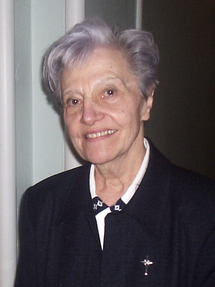 Photo de soeur Lucienne Boisvert s.c.s.l. du secrétariat des Fêtes de François de Laval 2008 Photo de soeur Lucienne Boisvert s.c.s.l. du secrétariat des Fêtes de François de Laval 2008