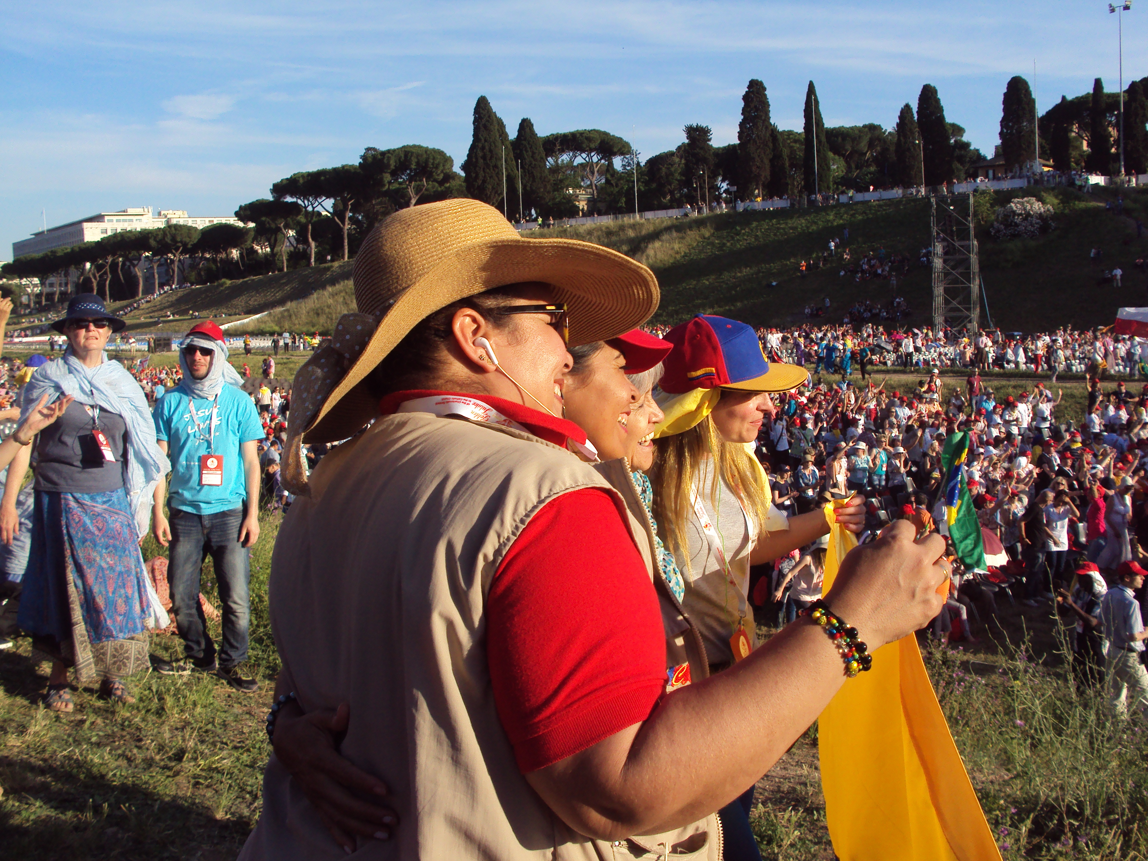 Pentecôte à Rome en 2017 (Crédits photo : H. Giguère)