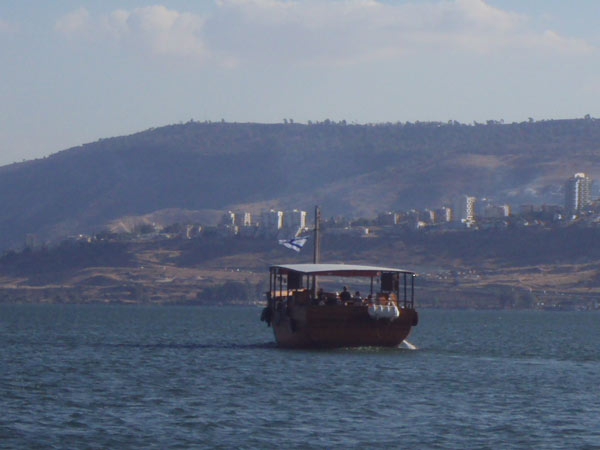 Le Lac de Galilée où advint la vocation des Douze (Crédits photo H. Giguère)