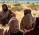Jésus instruisant ses disciples sur la montagne (Image tirée de la Chaine YouTube La Bible Dit TV Domaine public)