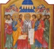 Cette icône unique, intitulée « Le Concile des Apôtres de Jérusalem », représente un évènement fondateur dans la vie de l’Eglise, racontée au cœur de la narration des Actes des Apôtres, au chapitre 15. Source : vicariat catholique hébréophone à Jérusalem.