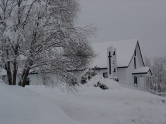 Chapelle du Lac Poulin hiver 05