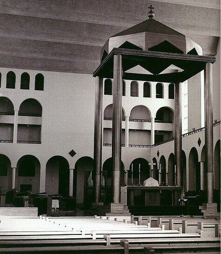 Chapelle Grand Séminaire Cité Universitaire Québec1960