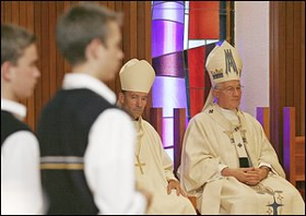 Cérémonie d'inauguration du Petit Séminaire diocésain de Québec le 8 septembre 2008