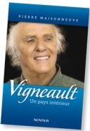 Couverture du nouveau livre de Gilles vigneault chez Novalis
