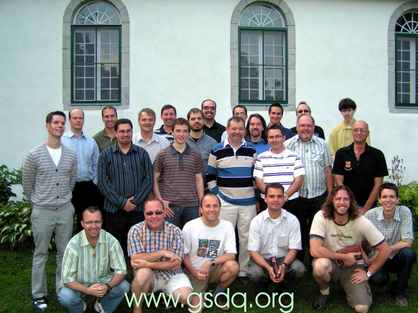 Photo des séminaristes du Grand Séminaire de Québec de l'année 2008-2009