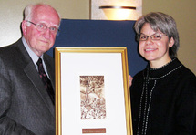 Photo: Marc Bouchard et Nathalie Dumas, présidente de l'ACPC - www.relimag.org Photo: Marc Bouchard et Nathalie Dumas, présidente de l'ACPC - www.relimag.org