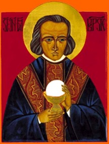 Icône de saint Jean-Marie Vianney, curé d'Ars Icône de saint Jean-Marie Vianney, curé d'Ars