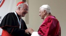 Le cardinal Ouellet et le pape Benoît XVI