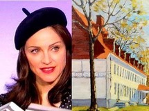 Madonna et le Château Bellevue à Petit Cap (Cap Tourmente)