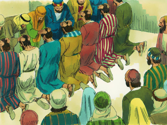 « Ils choisirent sept hommes remplis d’Esprit Saint » Actes 6, 1-7 (Crédits photo : Freebibleimages) « Ils choisirent sept hommes remplis d’Esprit Saint » Actes 6, 1-7 (Crédits photo : Freebibleimages)
