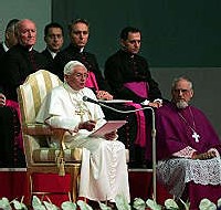 Le pape Benoit XVI