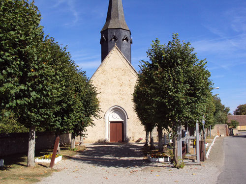 L'église de Montigny-sur-Avre (Photo H. Giguère)