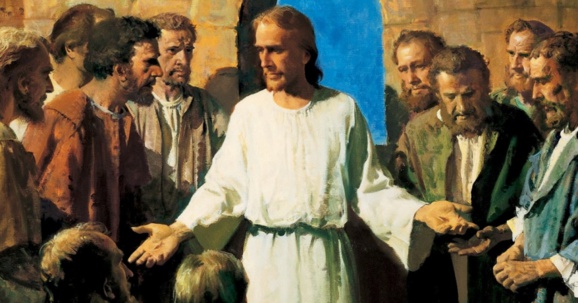 « La paix soit avec vous ! » Jean 20,19 (Domaine public) « La paix soit avec vous ! » Jean 20,19 (Domaine public)