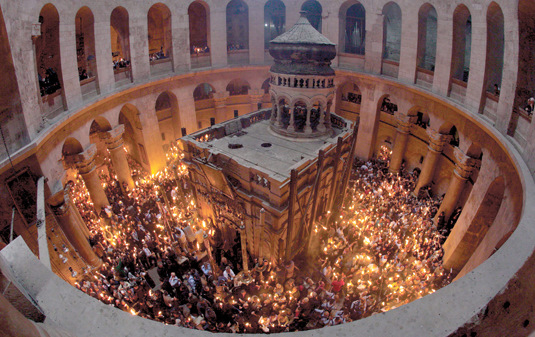 Basilique du Saint-Sépulcre à Jérusalem (Crédits photo : Patriarchat latin de Jérusalem)