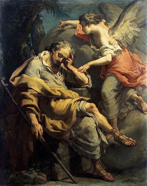 Le songe de Joseph par Gaetano Gandolfi, 1790 (Crédits photo : Domaine public via Wikimedia Commons) Le songe de Joseph par Gaetano Gandolfi, 1790 (Crédits photo : Domaine public via Wikimedia Commons)