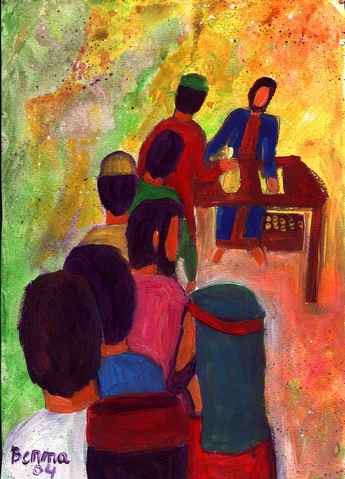 (Crédits photo : Bernadette Lopez, alias Berna dans Évangile et peinture) (Crédits photo : Bernadette Lopez, alias Berna dans Évangile et peinture)