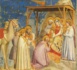 Giotto di Bondone. Adoration des mages. Eglise de l'Arena de Padoue (= chapelle Scrovegni). Fresque, 1303-1306. (Crédits photo : Wikimedia CC. Domaine public)