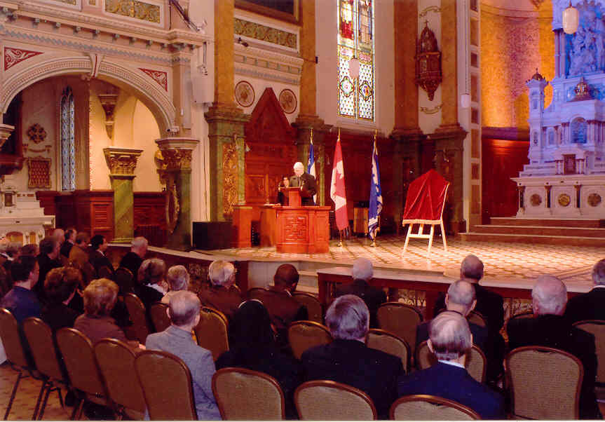 Discours du Supérieur général du Séminaire de Québec aux invités